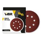 Disco de Lixa G60 8 Furos 180mm 10 Peças