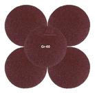 Disco De Lixa Gruda Fácil 125mm 05 Pçs 5 Pol Varios Grãos