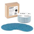 Disco de lixamento de 6 polegadas, 400 grão, formato de diamante, pacote com 50 ferramentas Disco de lixamento de 6 polegadas, 400 grão, formato de diamante, pacote com 50 ferramentas