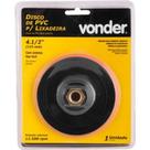 Disco de PVC para lixadeira 4.1/2", com sistema fixa fácil - 1240412412 - VONDER