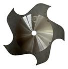 Disco De Serra Circular 400mm X 5 Dentes Cortec Cor Prateado