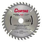 Disco de Serra Circular Cortag Para Madeira 185mm 36 Dentes