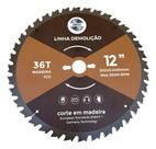 Disco De Serra Circular Madeira De Demolição C/prego 300x36 Marrom-escuro