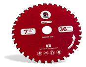 Disco De Serra Corte Em Aço A Seco 185x36 Japonês 3850 Rpm Vermelho