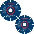 Disco de Serra Expert 110 mm Carbide Multi Wheel 2 unidades BOSCH
