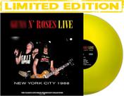 Disco de Vinil New York City 1988 Transmissão ao Vivo de Rádio, Transparente