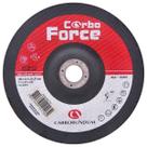 Disco Desbaste 07x1/4x7/8 A24R-T27 Carbo Force Carborundum