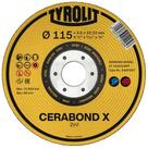 Disco desbaste 9" x 7,0 x 22,2 cerabond tyrolit