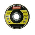 Disco Desbaste Flap 4.1/2 G60 115x22.2mm Thompson Disco Desbaste Flap 4.1/2 G60 115x22.2mm Thompson