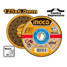 Disco Desbaste Metal 5"6.022.2 mm INGCO