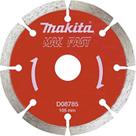 Disco Diamantado 105mm Corte Segmentado Makfast D08785 Makit