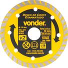 Disco Diamantado 110mm V2 Furo 20 Vonder