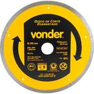 Disco Diamantado 200mm Liso Vonder