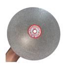 Disco Diamantado 200mm Para Lapidar, Facetar E Polir Pedras - furo 12mm