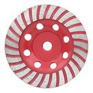 Disco Diamantado Cortag Desbaste Turbo Seco 115mm 4.1/2