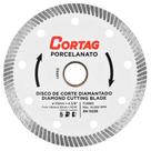 Disco Diamantado Cortag Turbo Porcelanato 4.3/8 Pol 110x20mm Disco Diamantado Cortag Turbo Porcelanato 4.3/8 Pol 110x20mm