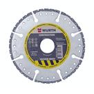 Disco Diamantado de Corte Multi Vacuum Construction 115 x 22,23mm Wurth 5526860001 Unitário