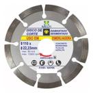Disco Diamantado Esmerilhadeira De Corte Segmentado 110 X 22,23Mm Concreto Marmore Tijolo Asfalto