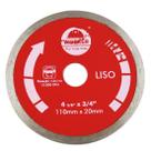 Disco diamantado liso 110x20mm lj - worker