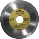 Disco Diamantado para Porcelanato e Cerâmica Liso Dinser PC 41 Disco Diamantado para Porcelanato e Cerâmica Liso Dinser PC 41
