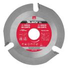 Disco Diamantado Segmentado Multicorte 3 Dentes 125x22,2mm 7339855 MTX