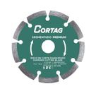 Disco Diamantado Segmentado Premium 125mm Cortag Concreto, Alvenaria