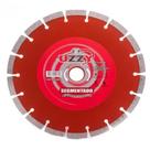 Disco Diamantado Segmentado Uzzy 180mm X 8mm X 25/22mm