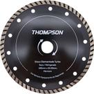 Disco Diamantado Thompson Turbo Seco / Refrigerado 180Mm X 22,23Mm - 7''