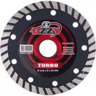 Disco Diamantado Uzzy 110mm x 20mm Turbo Esmerilhadeira
