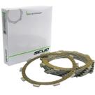 Disco Embreagem Cb 300 Xre 300 Jogo 7 Discos Honda Moto Scud