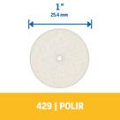 Disco Feltro 429 1 Dremel - 2615000429000