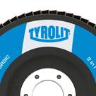 Disco Flap 178/mm 7 Pol Basic* Tyrolit Caixa C/ 10 Unidades