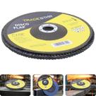 Disco Flap 180 mm G40 Fibra Reto Azul Aço e Inox Tradestar