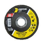 Disco Flap 4-1/2' - 115mm - 80 - Fertak Disco Flap 4-1/2' - 115mm - 80 - Fertak