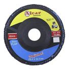 Disco Flap 4.1/2" Gr 60 Alcar Kit 10 Peças