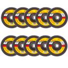 Disco Flap 4 1/2 X 7/8 Grão 60 Starret KIT COM 10 UND