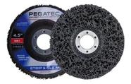 Disco flap 4.5" strip&clean preto