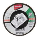 Disco Flap Abrasivo Plano para Desbaste 115mm Grão C40 D-37998 Makita Disco Flap Abrasivo Plano para Desbaste 115mm Grão C40 D-37998 Makita