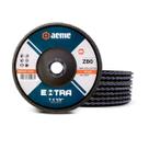 Disco Flap Aeme Extra Fibra Angular Zircônio 7" (180mm) 10 Unidades