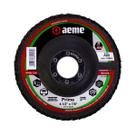 Disco Flap Aeme Prime Fibra Angular Óxido de Alumínio 4.1/2" (115mm)