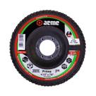 Disco Flap Aeme Prime Fibra Angular Óxido de Alumínio 4.1/2" (115mm)