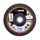 Disco Flap Aeme Prime Fibra Angular Óxido De Alumínio 7" (180mm)
