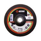 Disco Flap Aeme Prime Fibra Angular Óxido De Alumínio 7" (180mm)