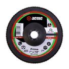 Disco Flap Aeme Prime Fibra Angular Óxido De Alumínio 7" (180mm)