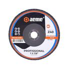 Disco Flap Aeme Profissional Fibra Angular 7" (180mm) 5 Unidades