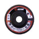 Disco Flap Aeme Standard Nylon Preto Reto Zircônio 4.1/2" (115mm)
