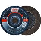 Disco Flap Disflex 41/2X 40 Oxido Aluminio Hobby 09.045 - Kit C/10