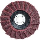 Disco Flap Disflex Manta Abrasiva 240 115X22Mm Media 39.009 - Kit C/10