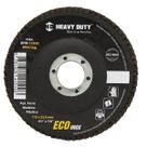 DISCO FLAP ECOINOX FIBRA CONICO 4.1/2 GRANA 120 - 20 Unidades