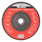 Disco flap, grao 120, 180 x 22,2 mm, 1pc // mtx
